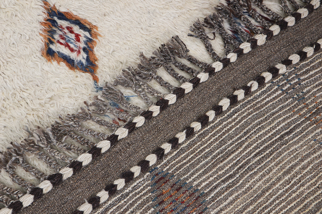 Tribal Berber carpet multi, handmade 254x173cm