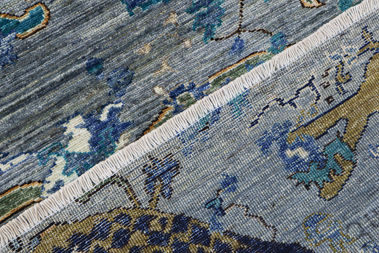 Tappeto Moderno Afghan Dragon, fatto a mano 296x204cm - CarpetLiving