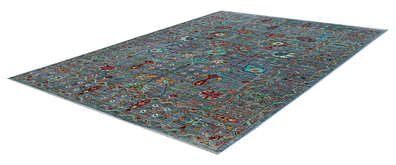 Handmade Ziegler Decorative Floral Rug, 249x180cm