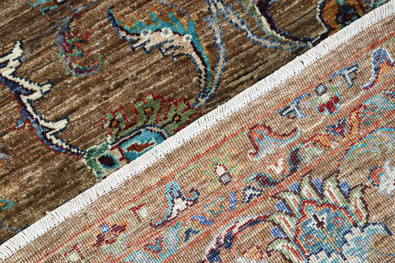 Tappeto Ziegler Decorativo floreale, fatto a mano 246x170cm