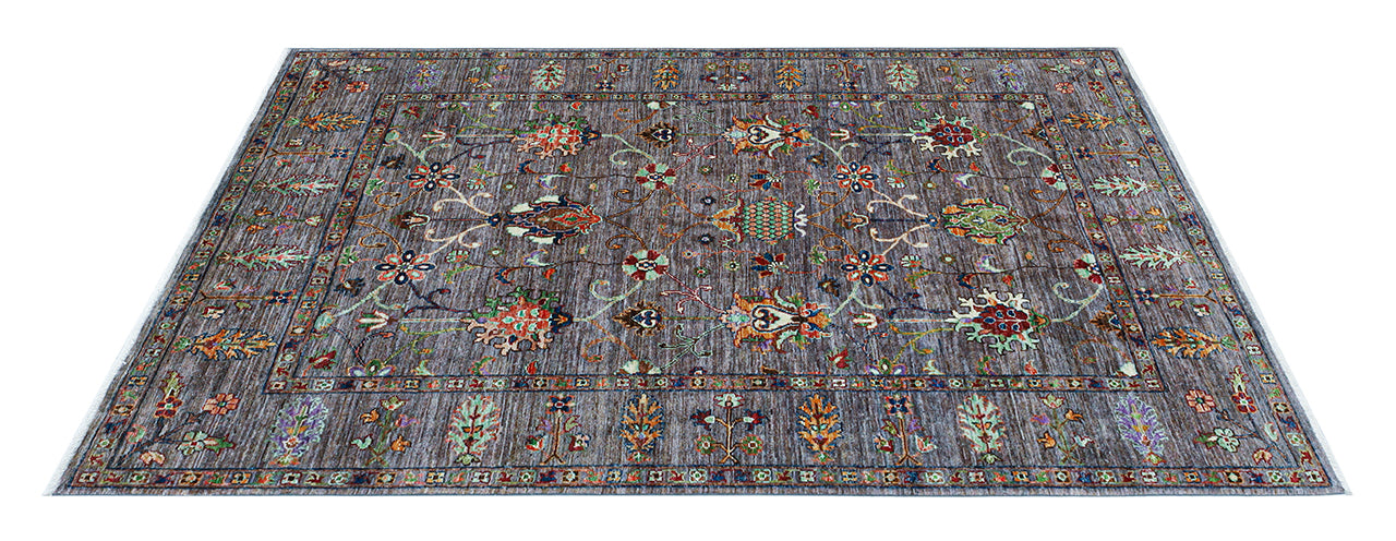 Tappeto Ziegler Decorativo floreale, fatto a mano 204x156cm