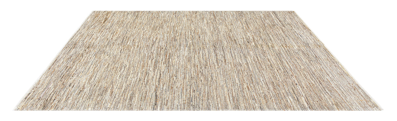 Tappeto Afghan beige, fatto a mano 192x136 cm