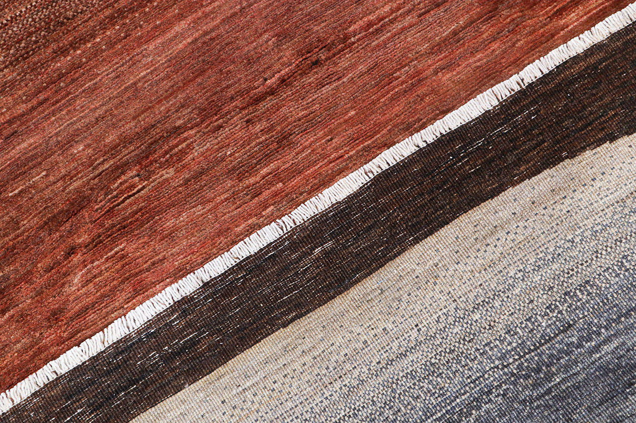 Modern design wool carpet, handmade, multi, 298x230cm