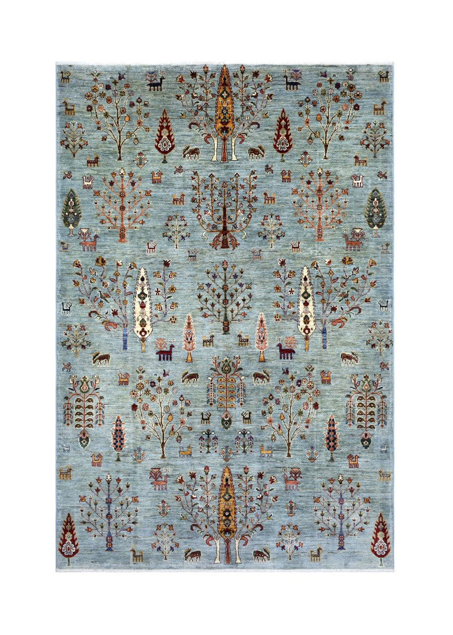 Handmade Ziegler Decorative Floral Rug, 255x176cm