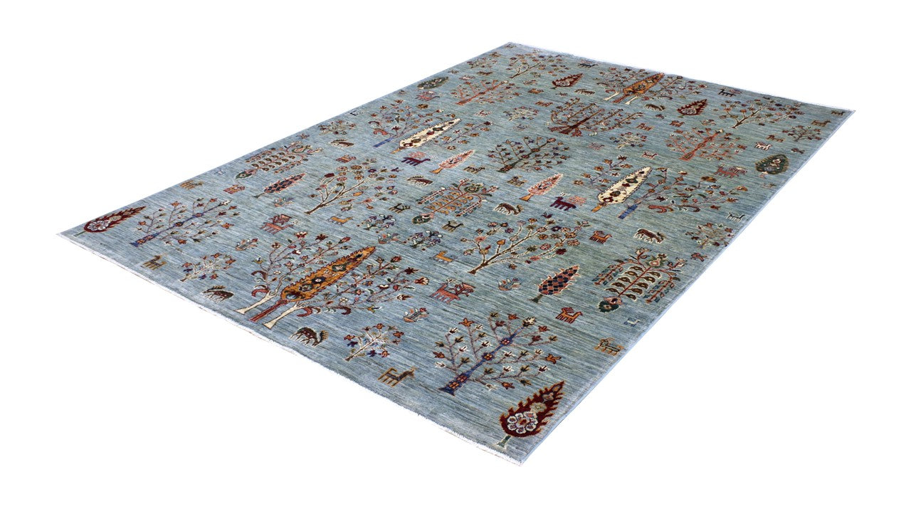 Handmade Ziegler Decorative Floral Rug, 255x176cm