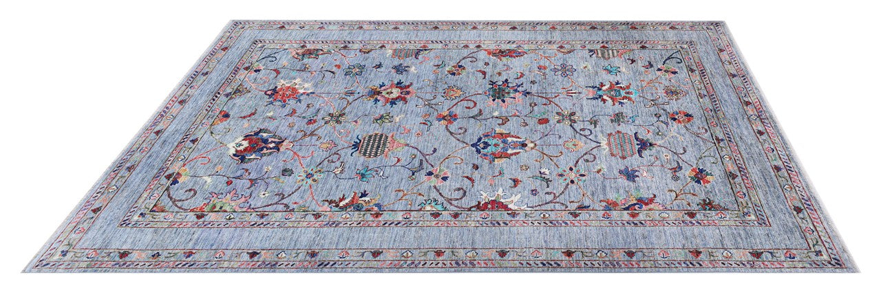 Handmade Ziegler Decorative Floral Rug, 247x167cm