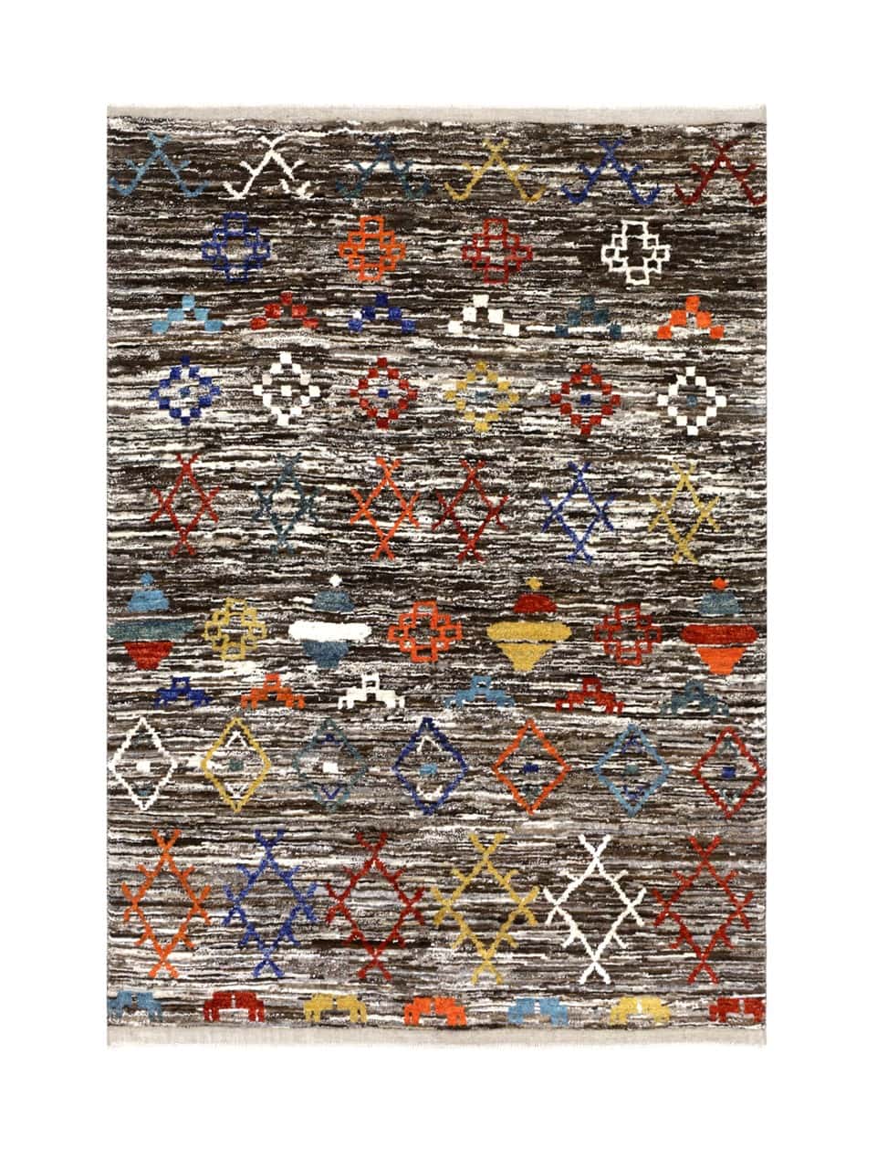 Handmade Tribal Berber Style Rug, 235x175cm