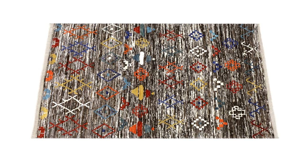 Handmade Tribal Berber Style Rug, 235x175cm