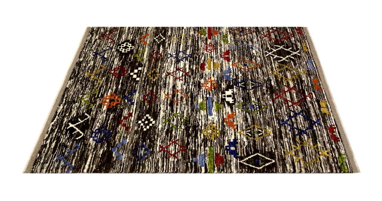 Handmade Tribal Berber Style Rug, 203x155cm