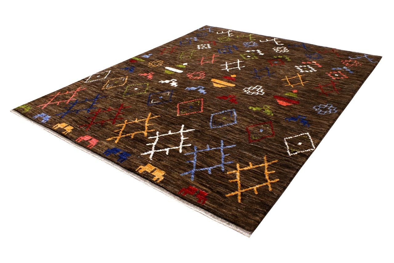 Tappeto stile berbero tribale, fatto a mano 295x234cm