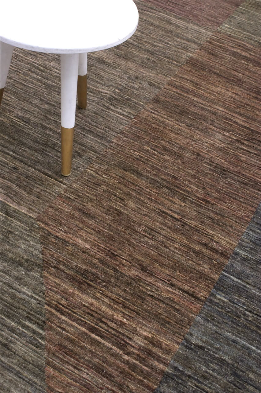 Tappeto Moderno in lana, fatto a mano, design geometrico 244x166cm
