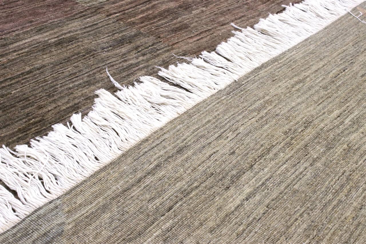 Tappeto Moderno in lana, fatto a mano, design geometrico 244x166cm