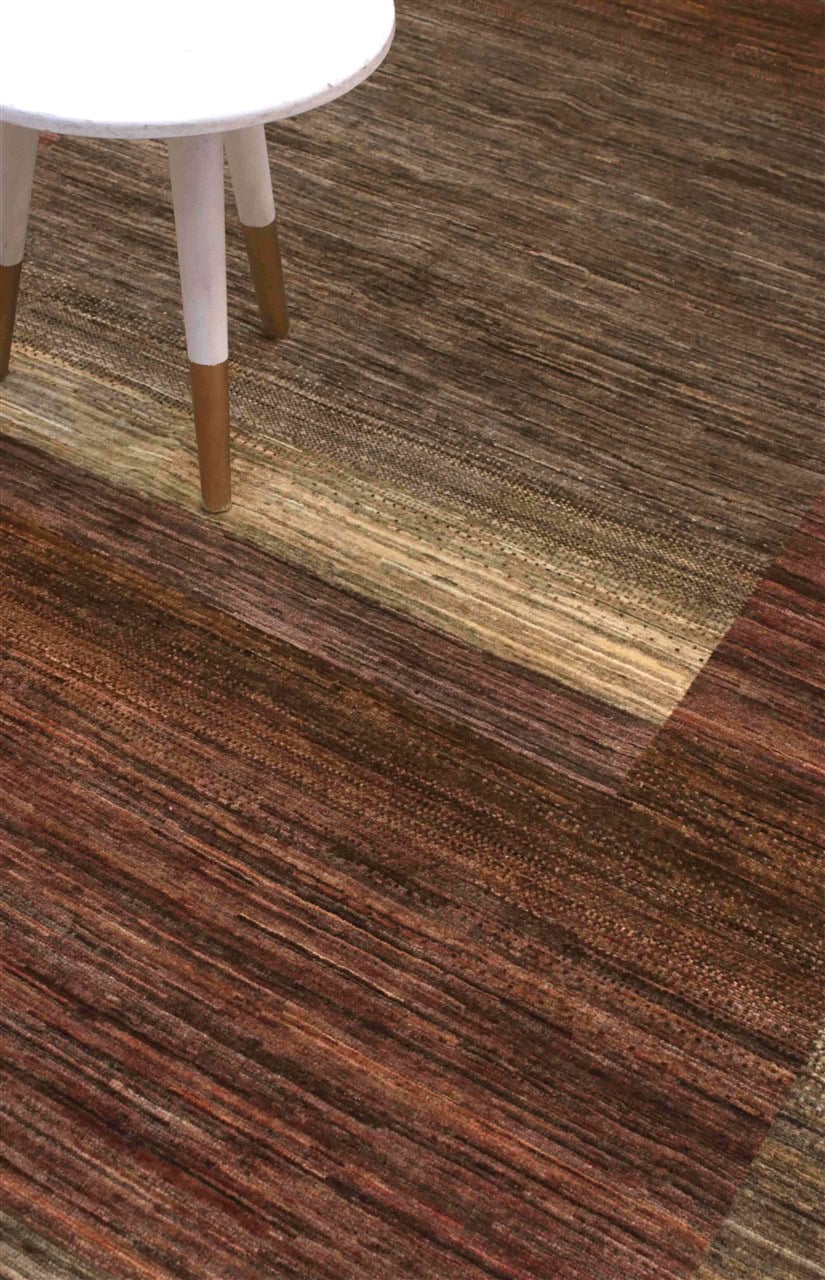 Tappeto Moderno in lana, fatto a mano, design geometrico 248x173cm