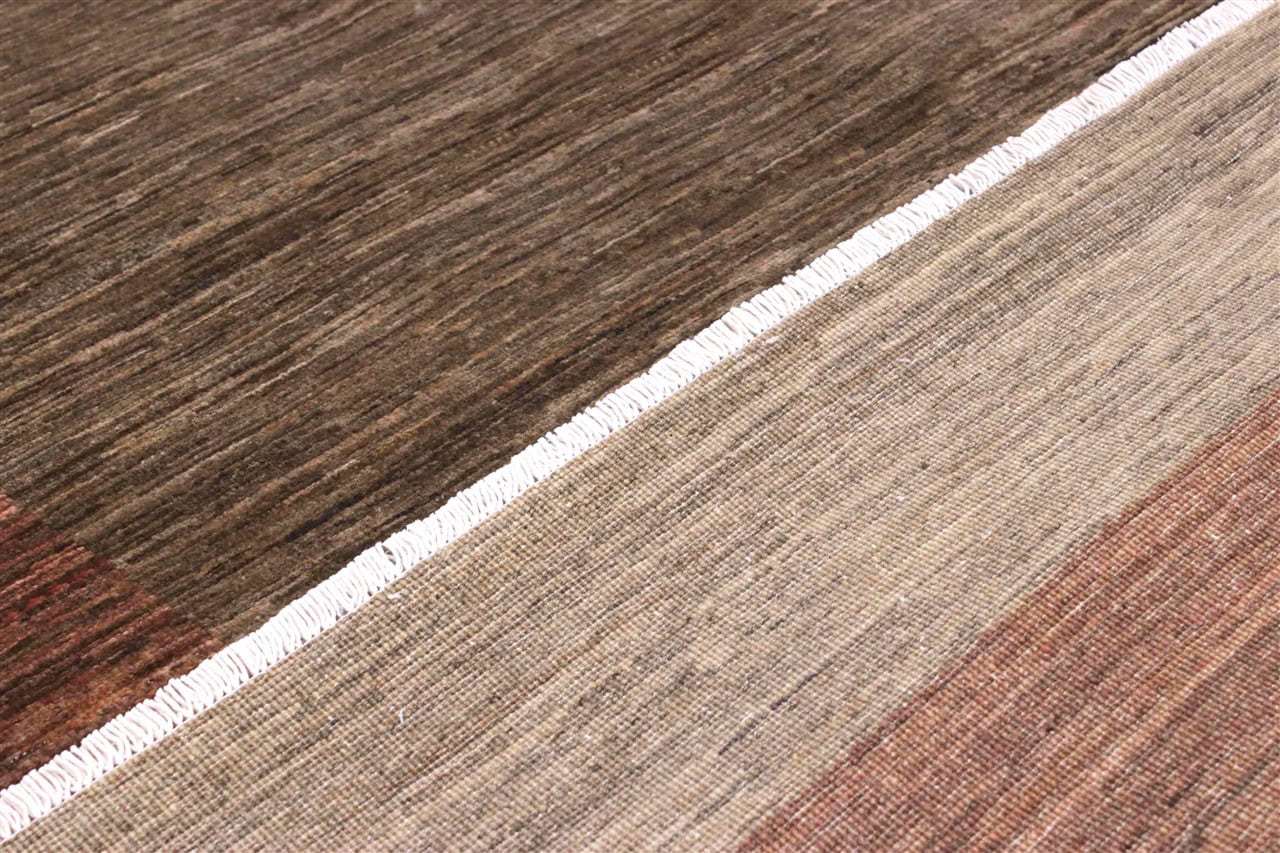 Tappeto Moderno in lana, fatto a mano, design geometrico 248x173cm