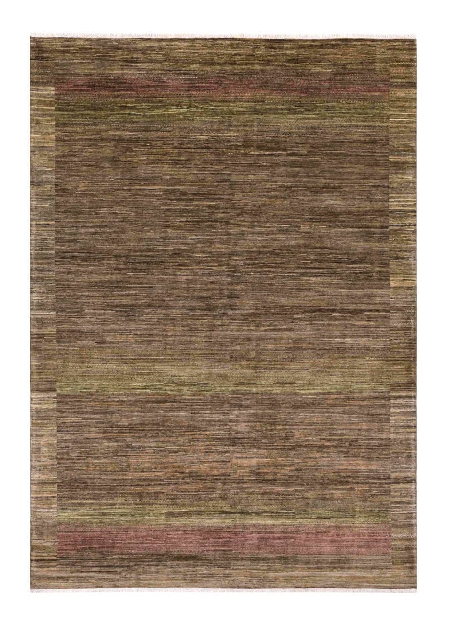 Tappeto Moderno in lana, fatto a mano, design geometrico 246x174cm