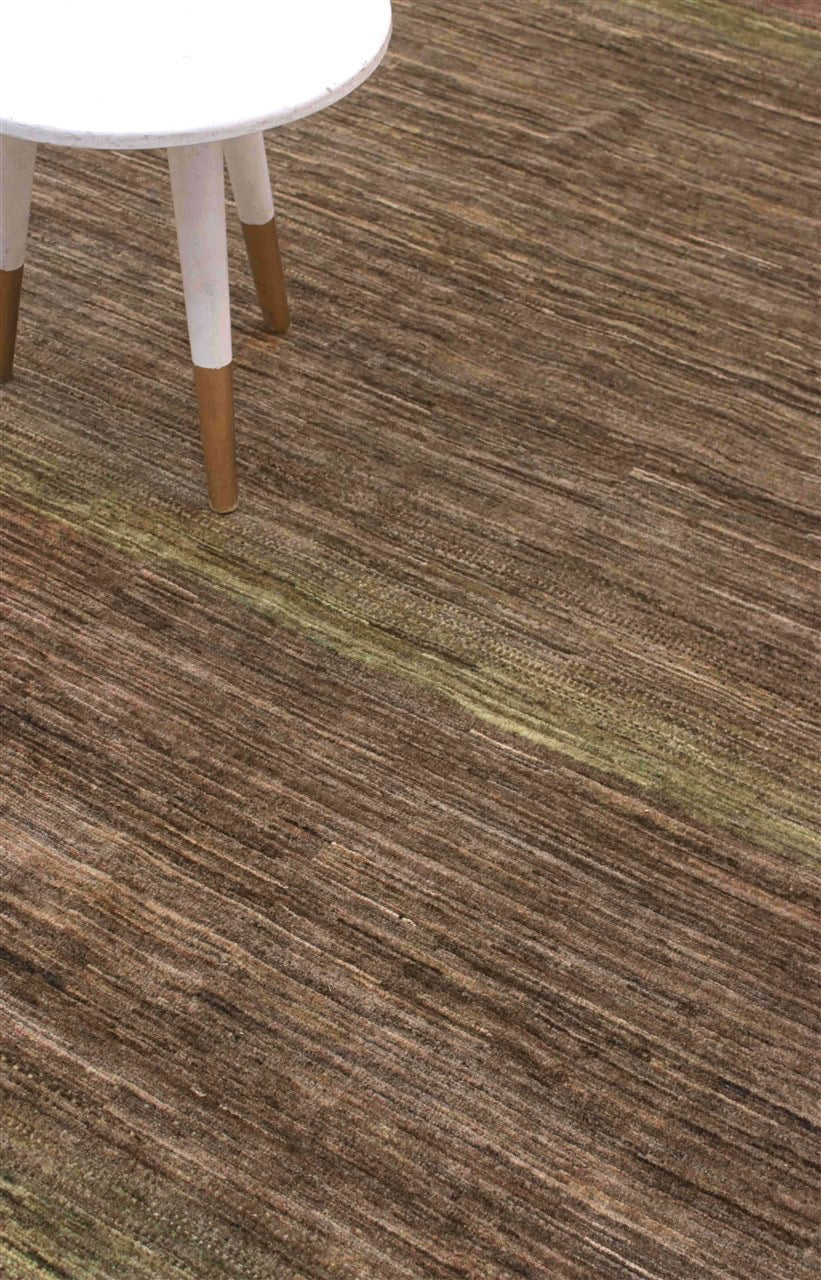 Tappeto Moderno in lana, fatto a mano, design geometrico 246x174cm