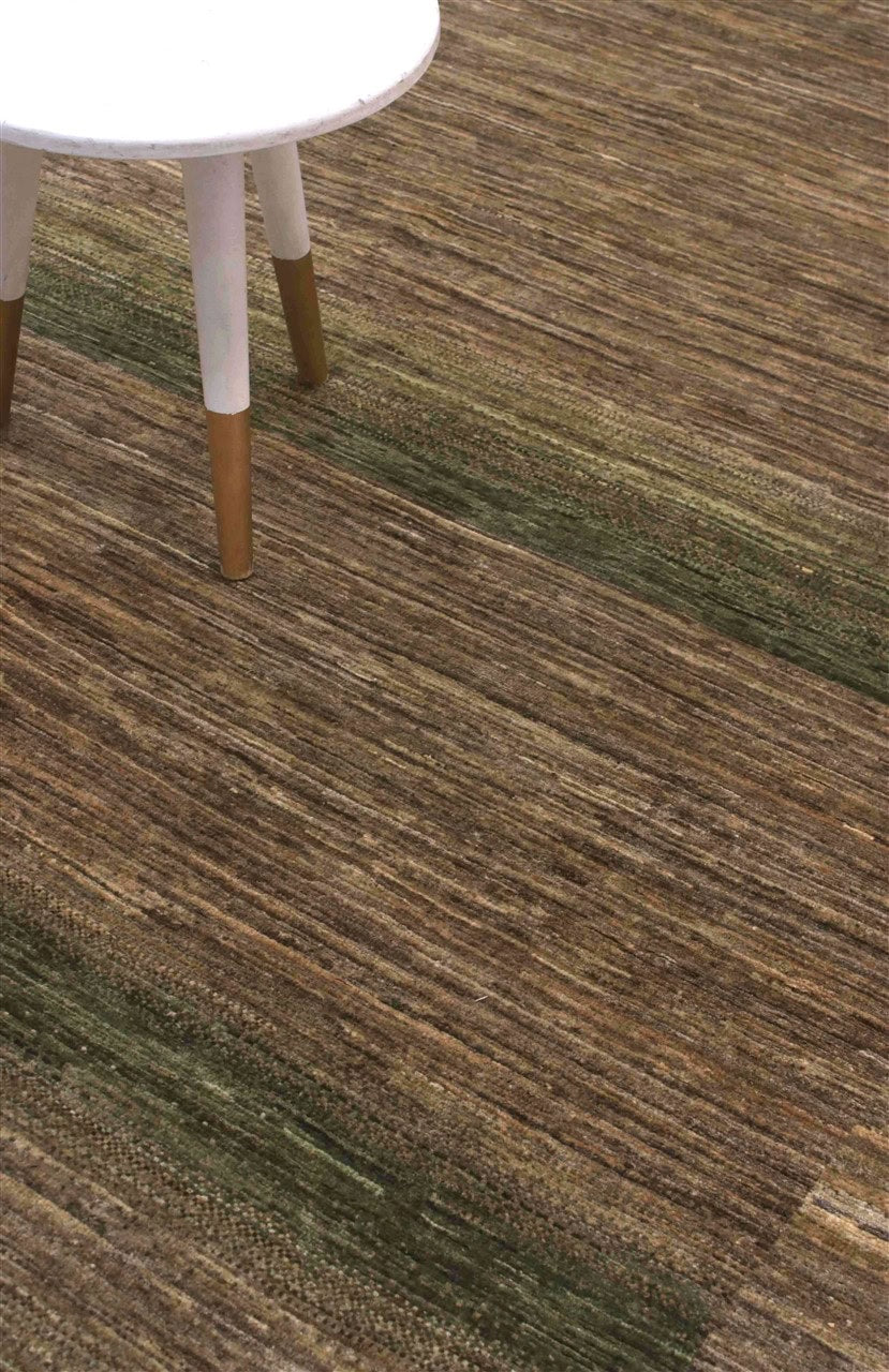 Tappeto Moderno in lana, fatto a mano, design geometrico 244x175cm