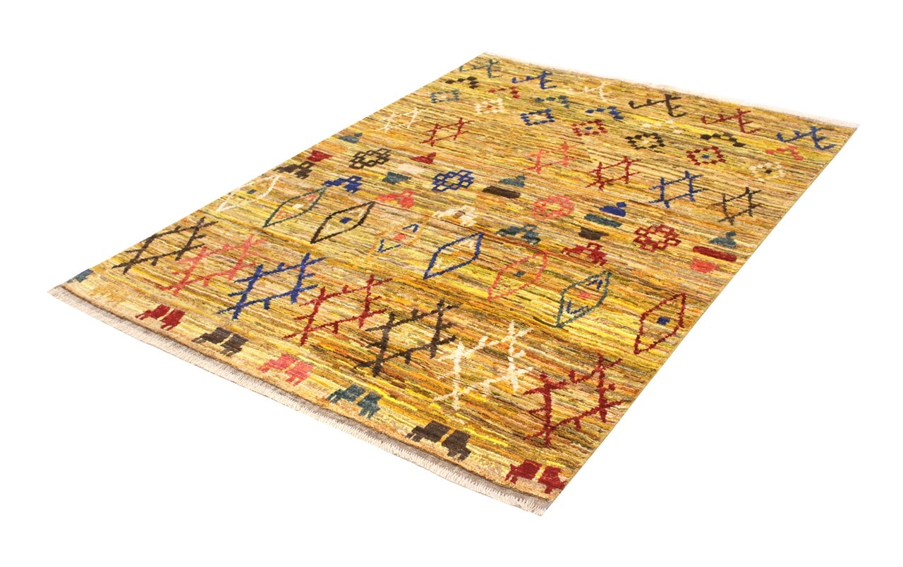 Tappeto stile berbero tribale, fatto a mano 192x139cm