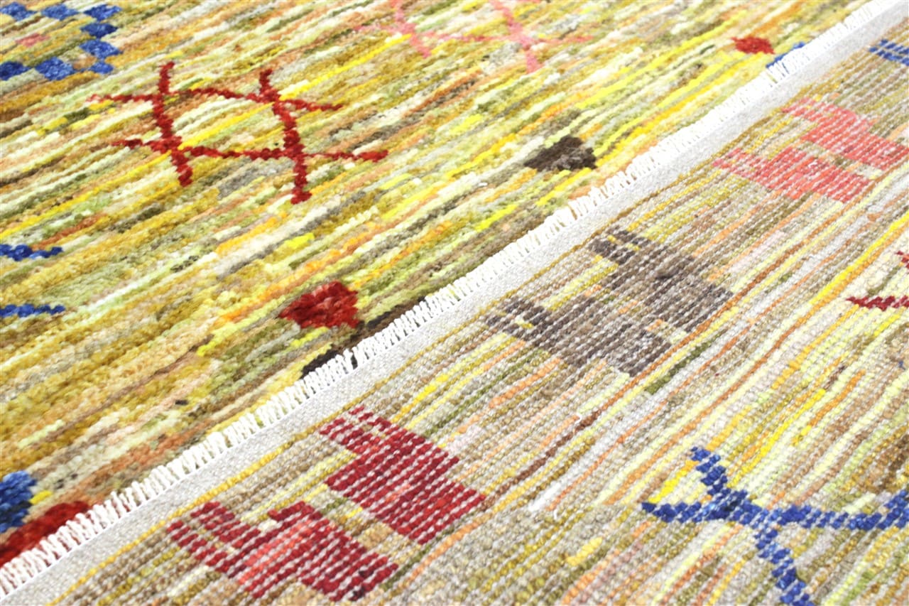 Handmade Tribal Berber Style Rug, 200x145cm