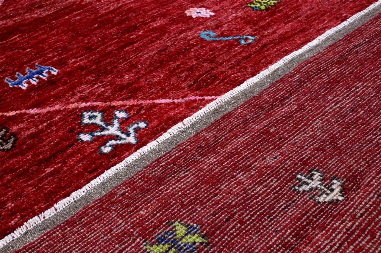 Handmade Tribal Berber Style Rug, 239x175cm