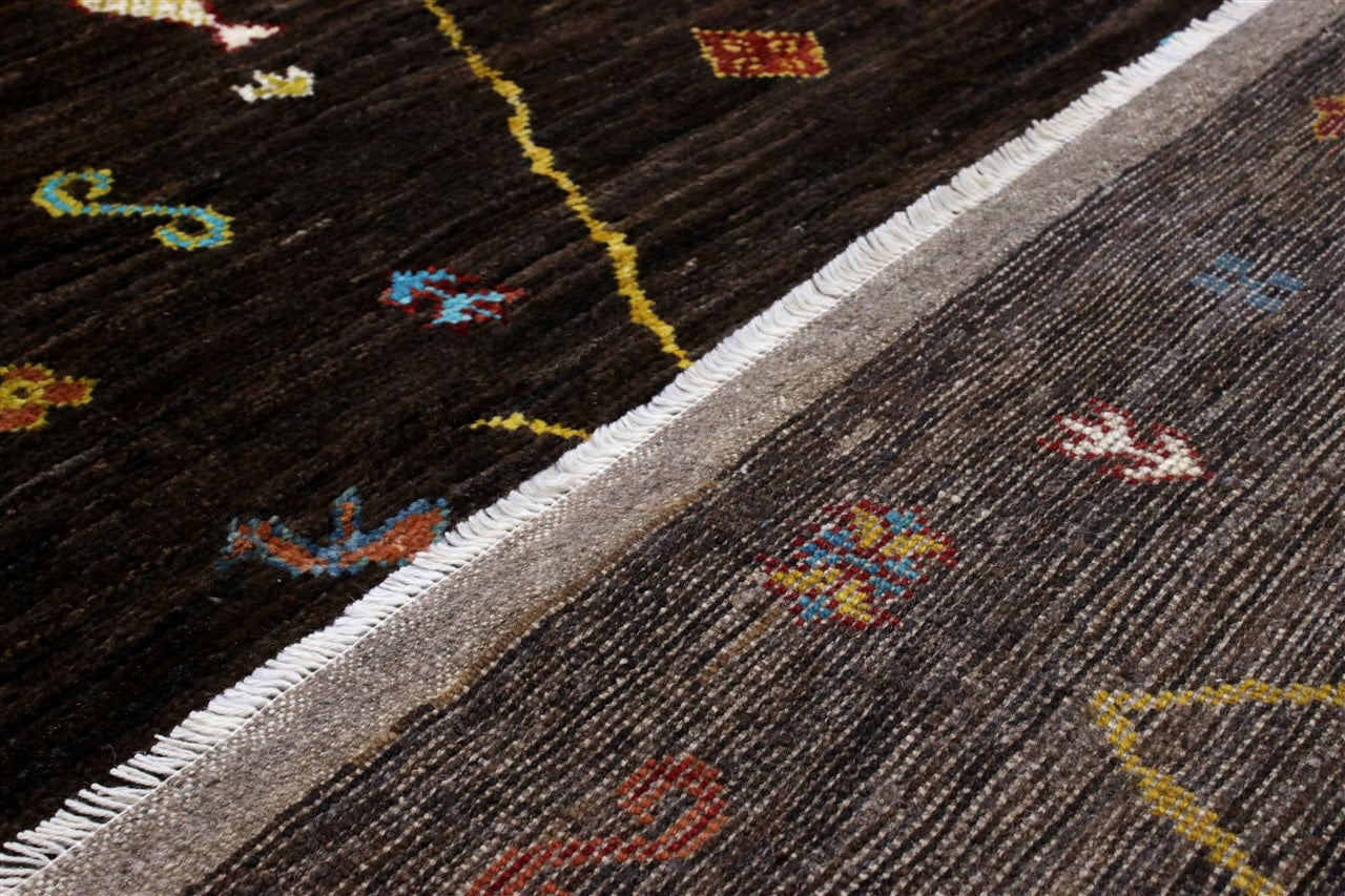 Handmade Tribal Berber Style Rug, 235x174cm