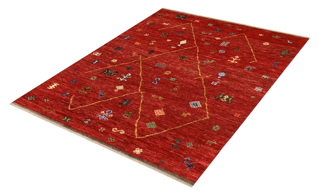 Handmade Tribal Berber Style Rug, 235x170cm