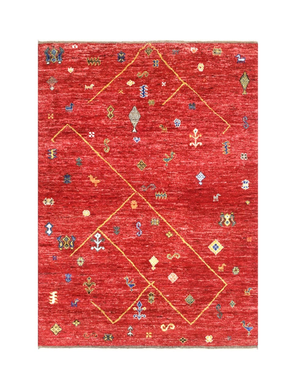 Handmade Tribal Berber Style Rug, 228x170cm