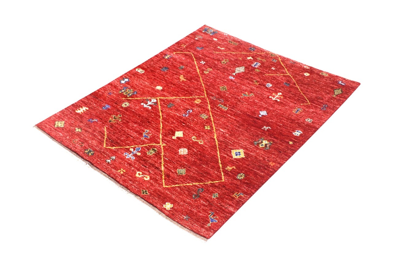 Handmade Tribal Berber Style Rug, 228x170cm