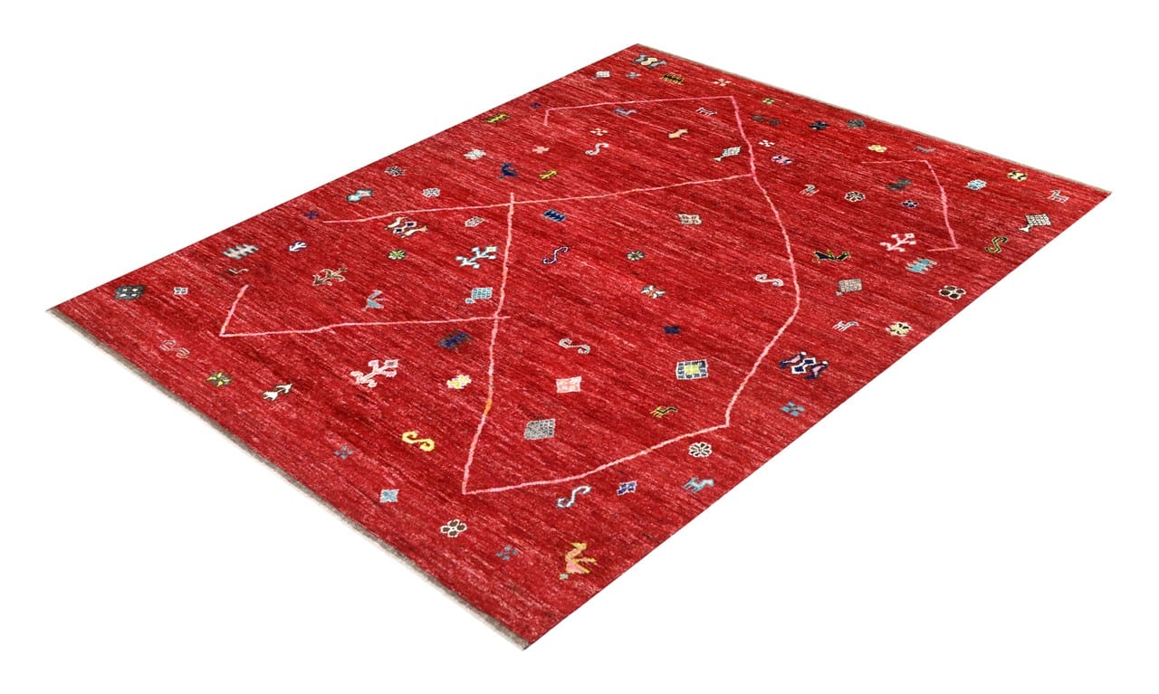 Handmade Tribal Berber Style Rug, 298x230cm