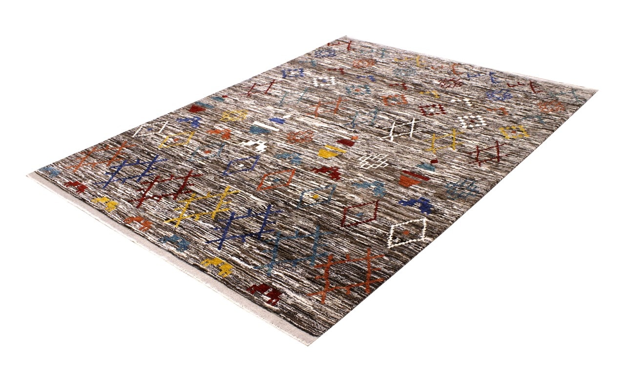 Handmade Tribal Berber Style Rug, 298x238cm