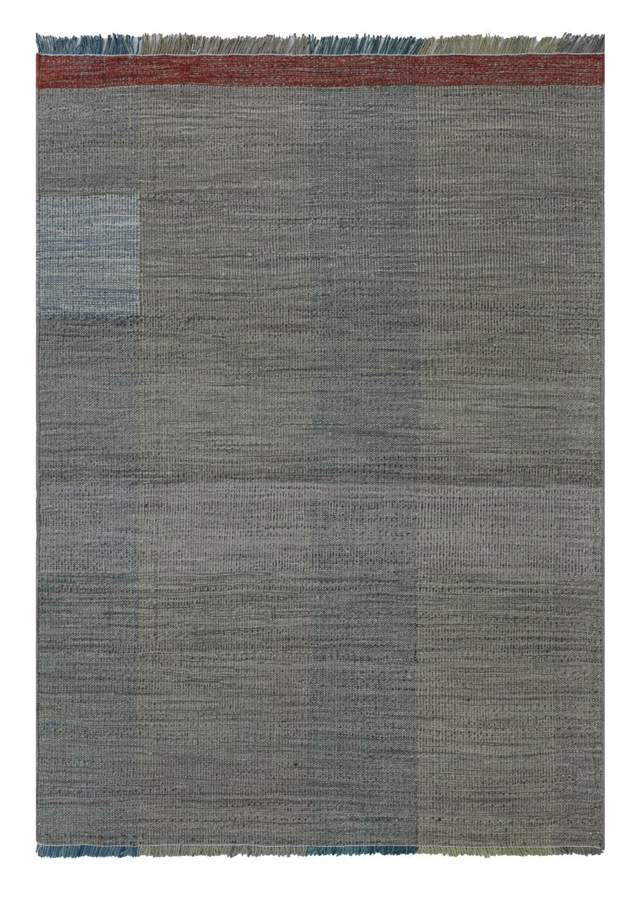 Modern wool Kilim carpet multi 152x101cm