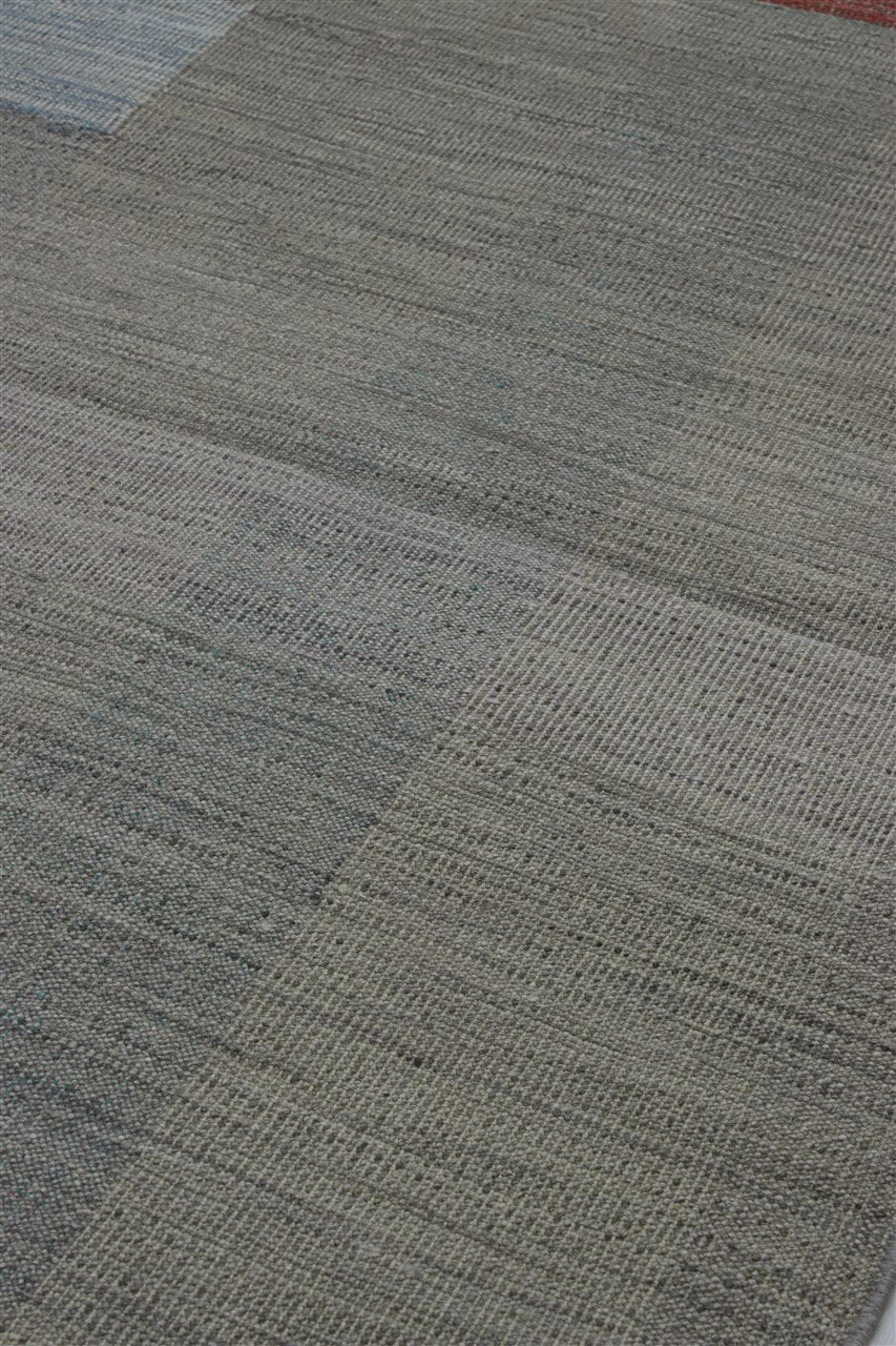 Modern wool Kilim carpet multi 152x101cm
