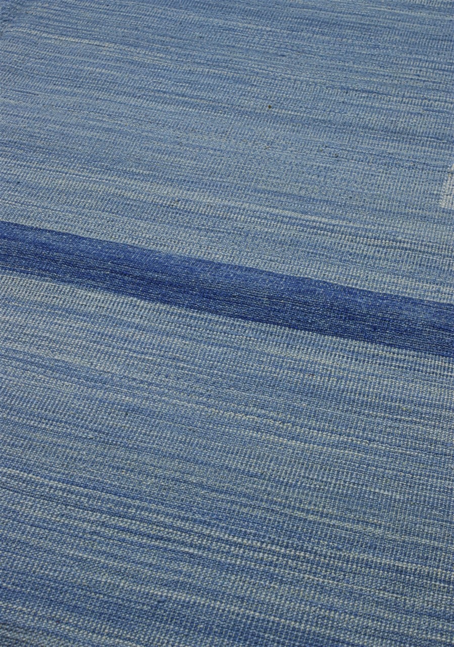 Tappeto Kilim moderno in lana multicolore 297x213cm