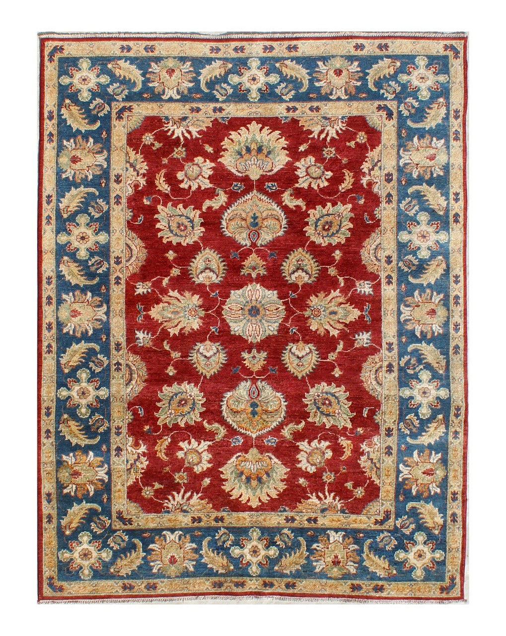 Ziegler wool carpet, handmade, 234x167cm