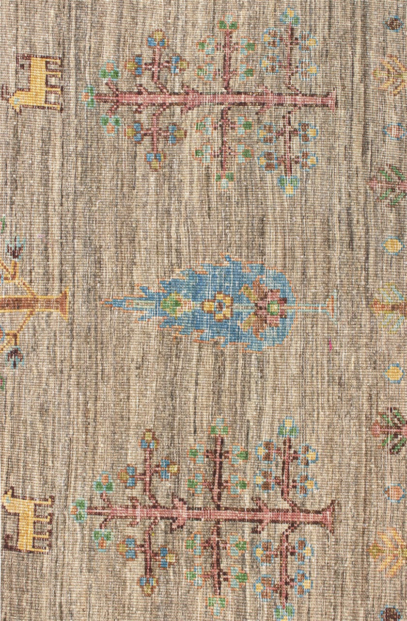 Handmade Ziegler Decorative Floral Rug, 207x154cm