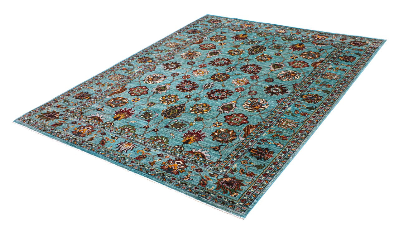 Handmade Ziegler Decorative Floral Rug, 250x177cm