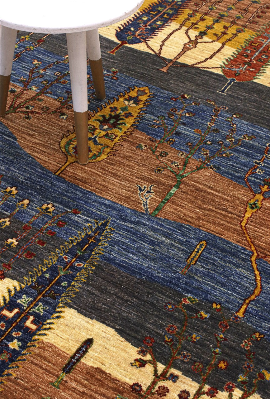 Handmade Ziegler Decorative Floral Rug, 195x148cm
