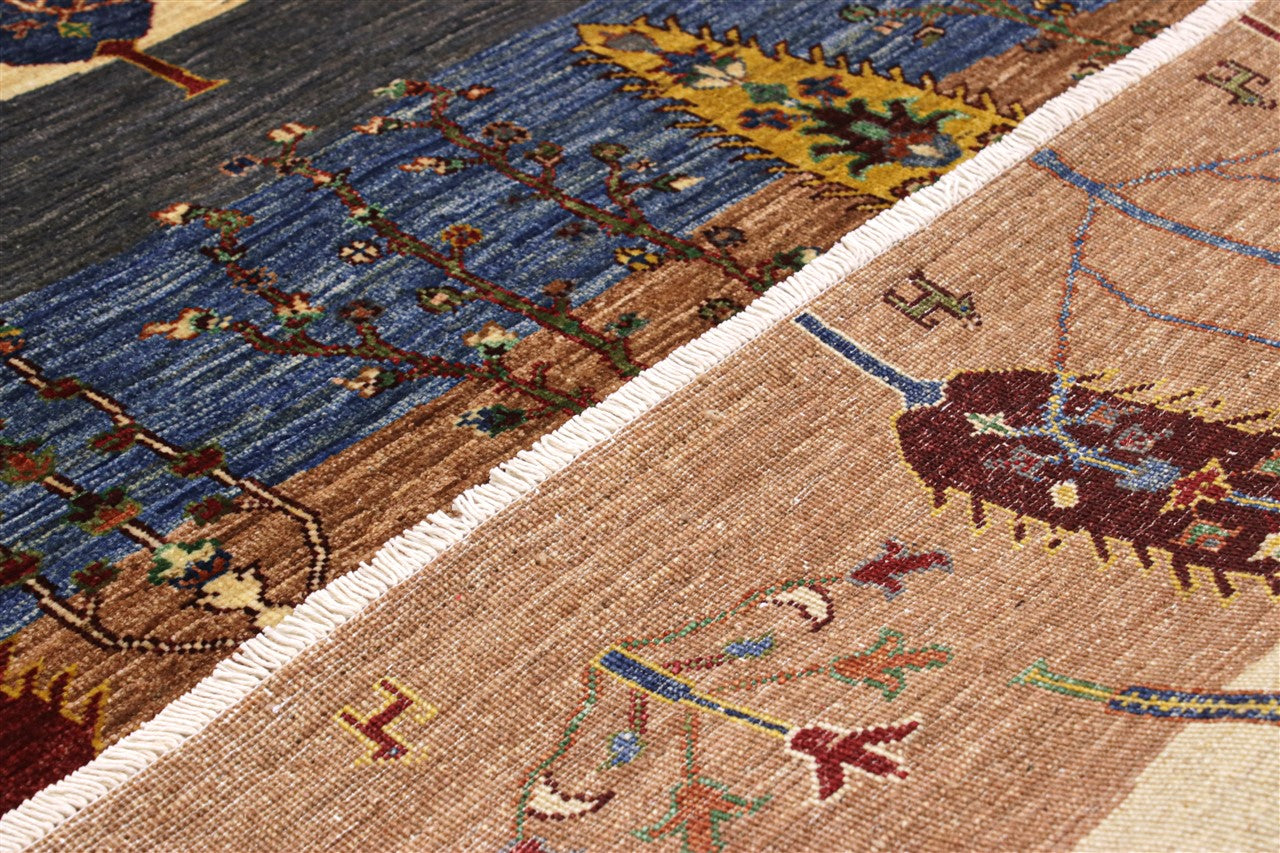 Handmade Ziegler Decorative Floral Rug, 195x148cm