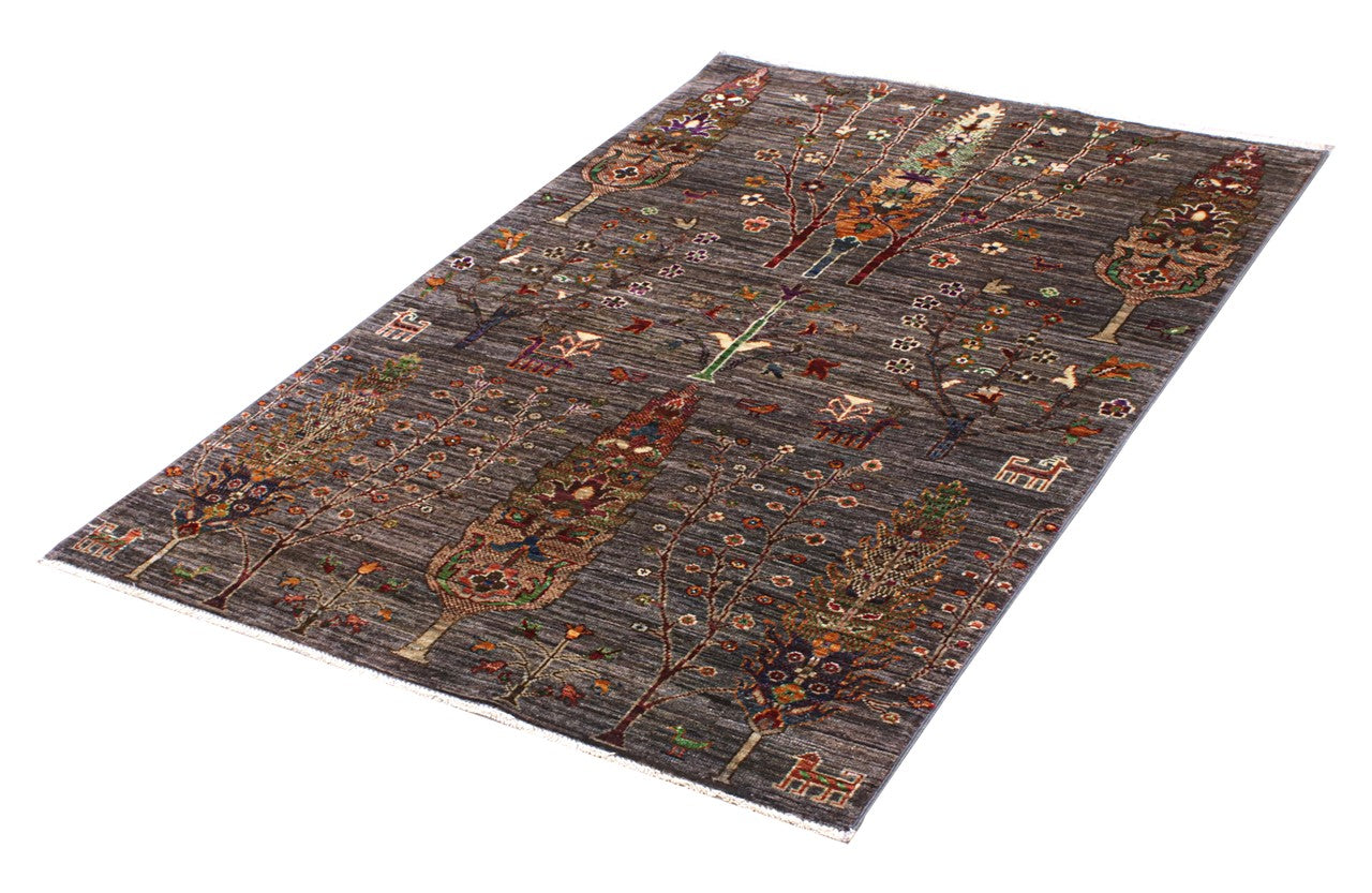 Tappeto Ziegler Decorativo floreale, fatto a mano 159x101cm