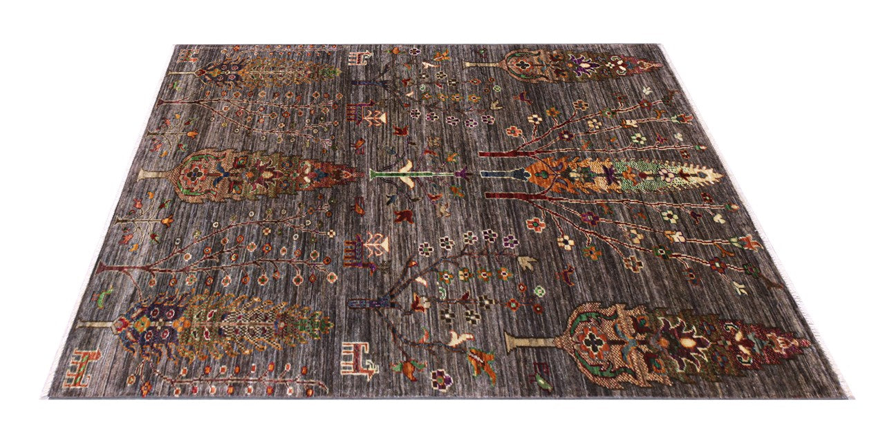 Tappeto Ziegler Decorativo floreale, fatto a mano 159x101cm