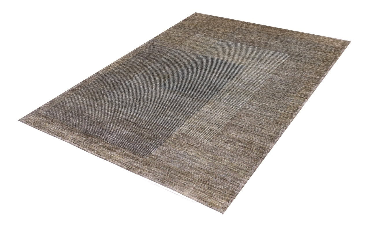 Tappeto Moderno in lana, fatto a mano, design geometrico 302x204cm
