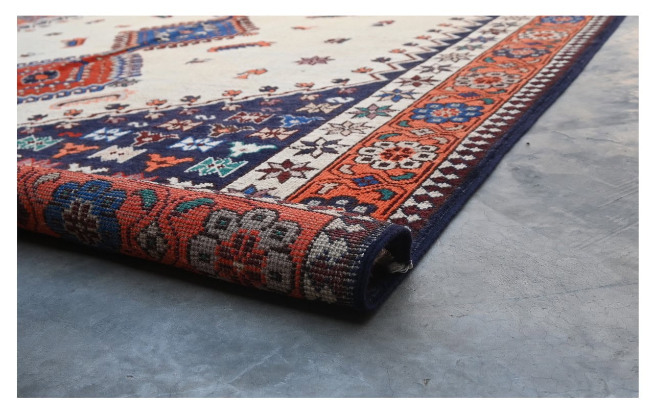 Tappeto Kazak Classico, Multicolore, fatto a mano, 313x200cm