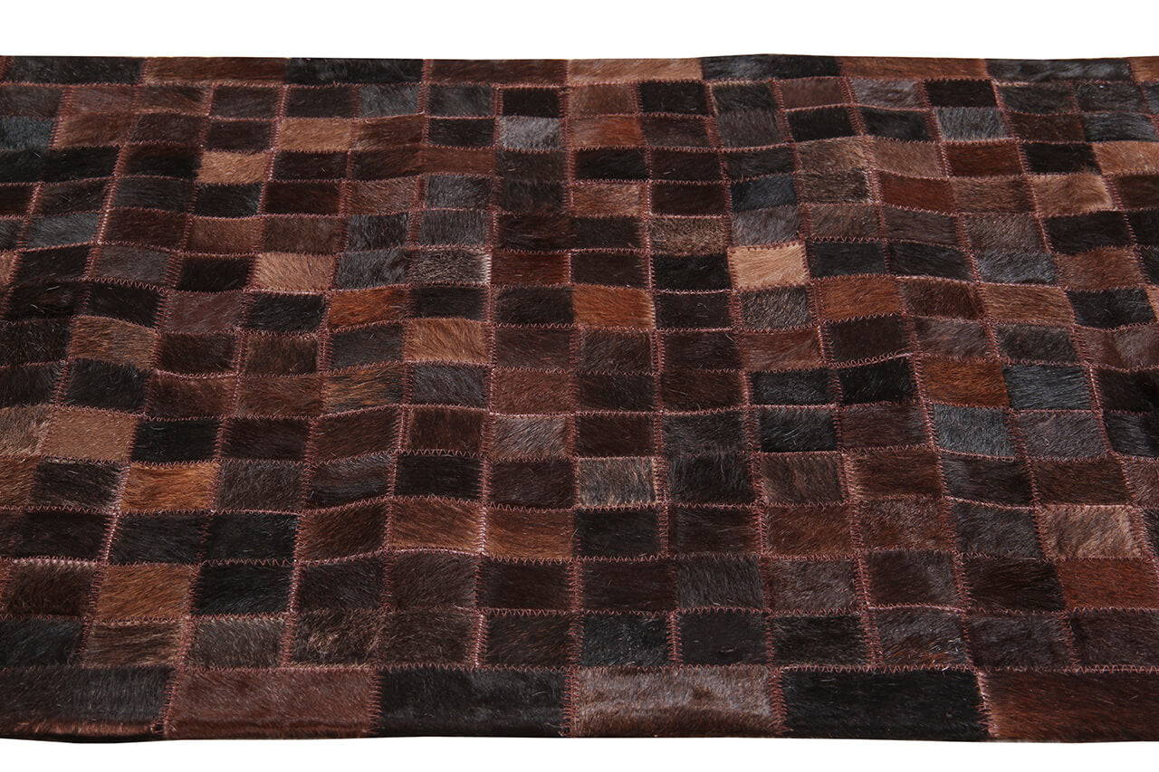 LEATHER PATCHWORK CHOCO