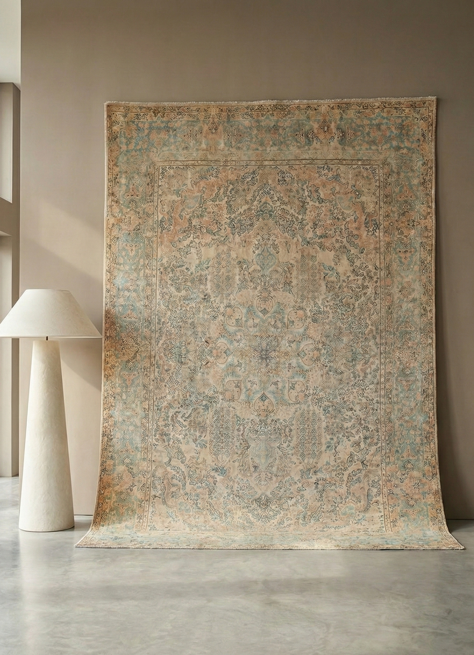 Authentic Antique Persian Kerman Rug | Hand-Knotted 380x270cm