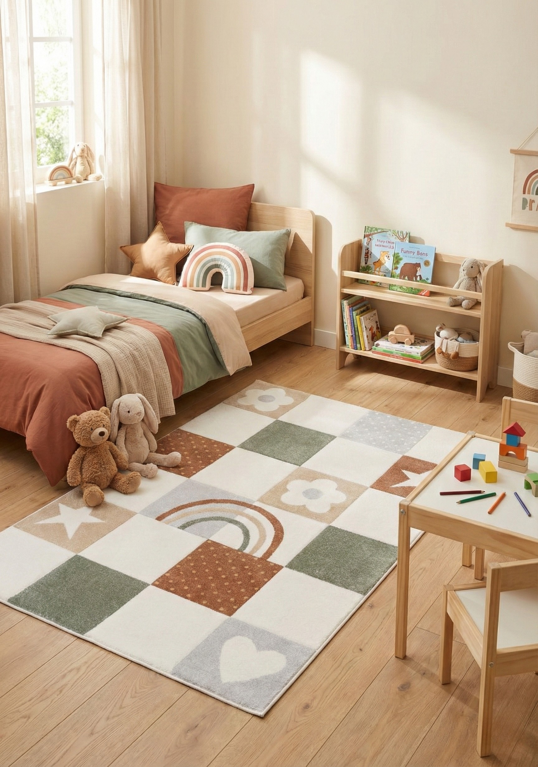 Tappeto per Bambini FANTASIA ELEMENTS - Certificato e sicuro