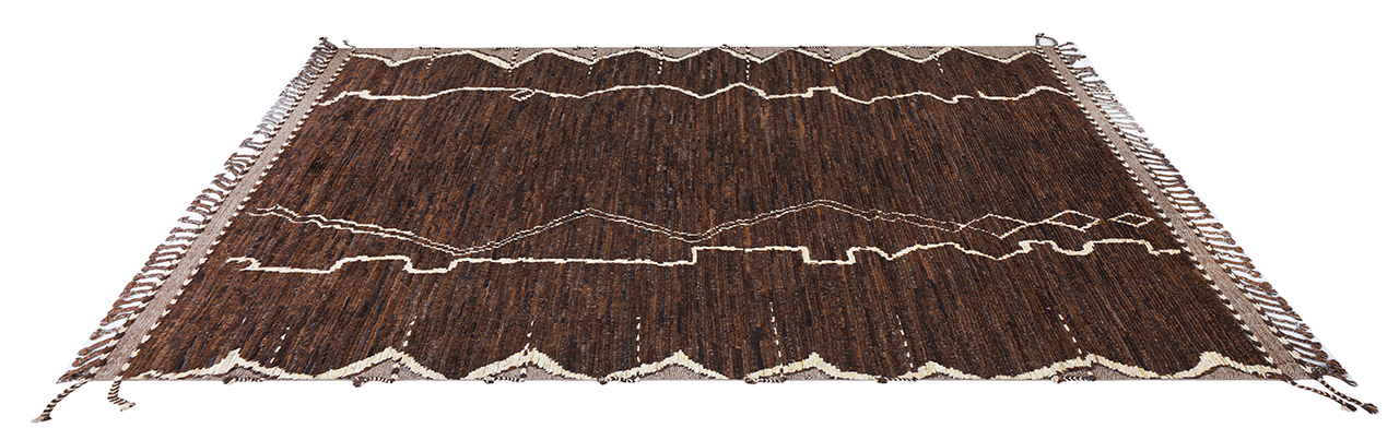 Handmade Afghan Berber in pure wool 300x200cm