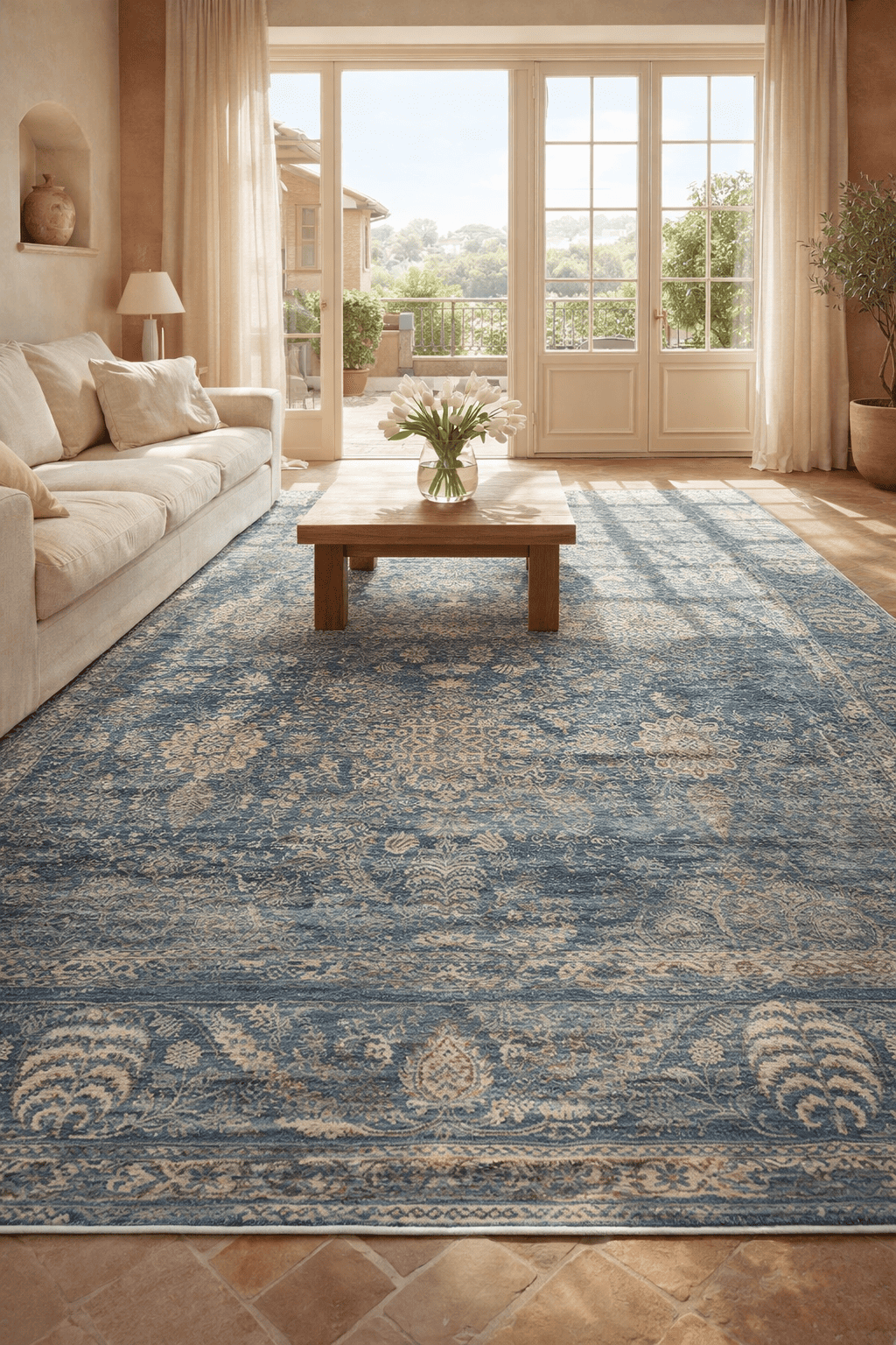 Amini - Tappeto TIVOLI BLUE MIRAGE