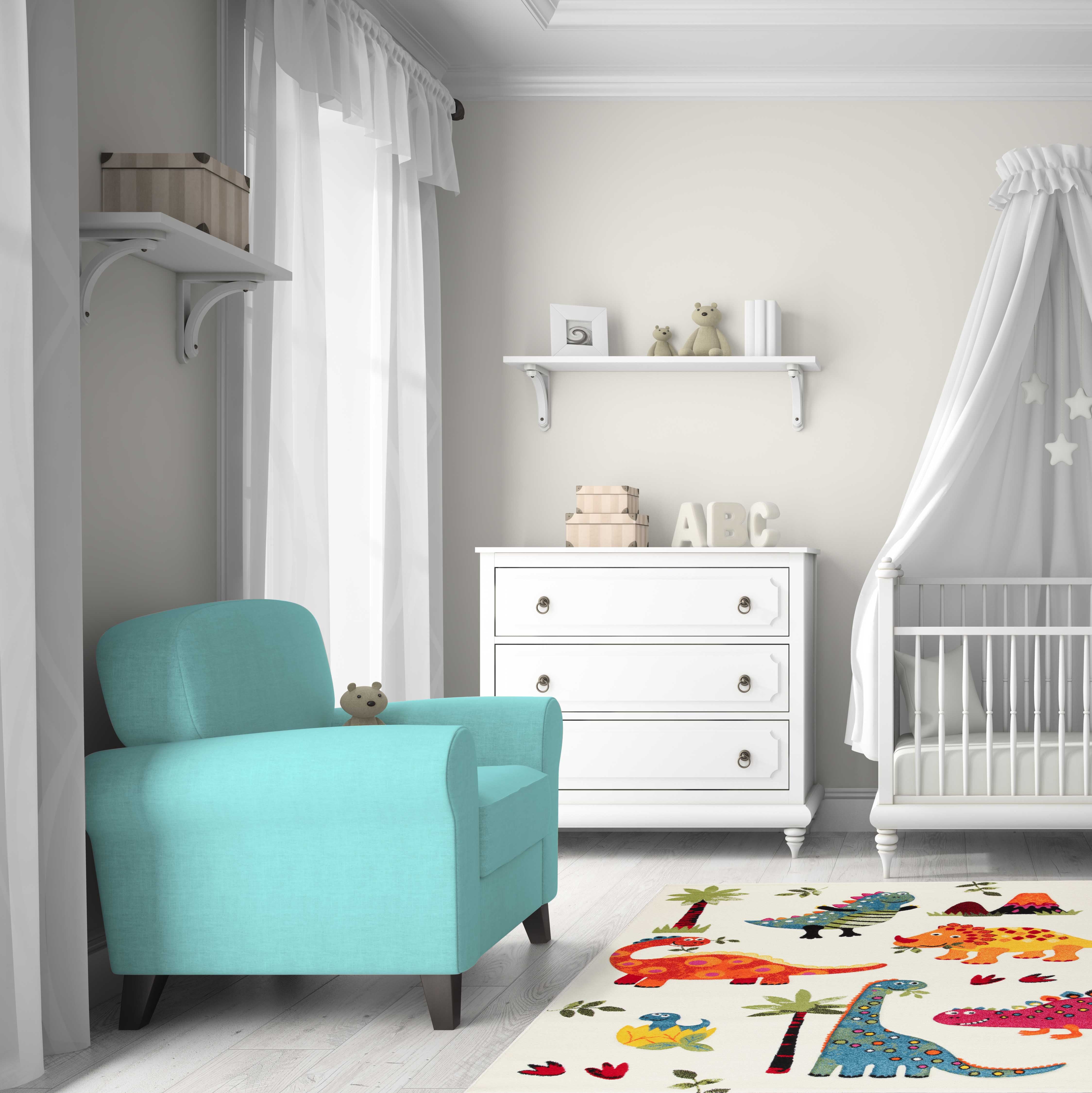 Camerette colorate: come usare i tappeti per arredare con allegria
