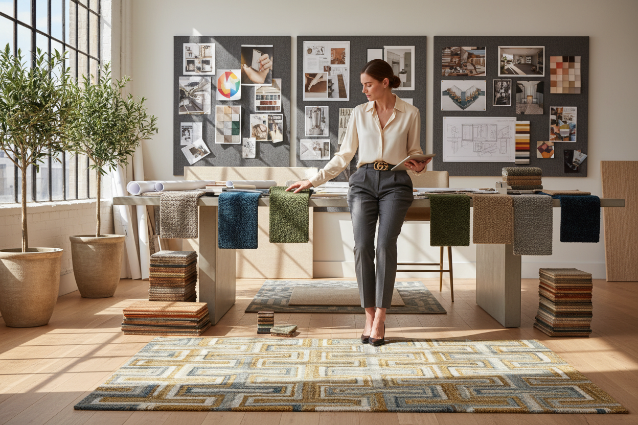 Il tappeto visto da un interior designer, le variabili tecniche che il cliente non vede
