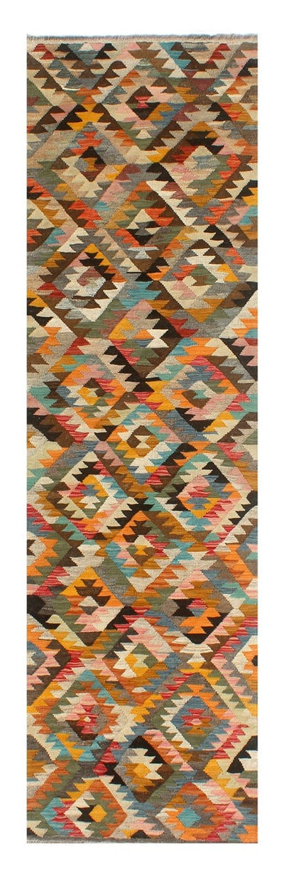 Passatoia Etnica W_031 – Stile Kilim Multicolore - CarpetLiving